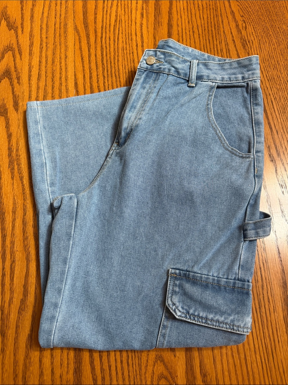 SHEIN Light Blue Women's Boyfriend Jeans